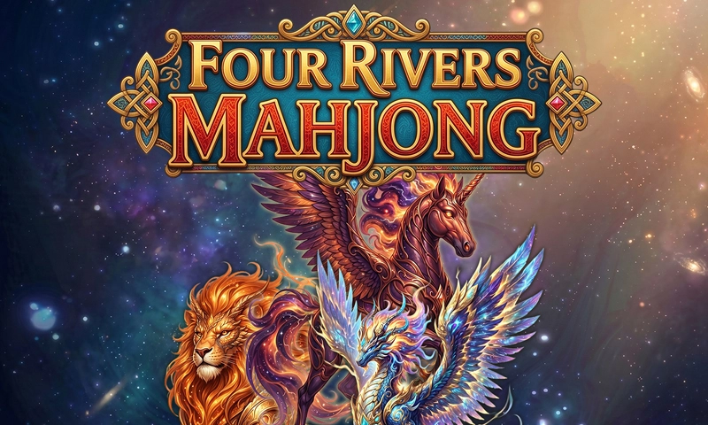 Four Rivers Razorback Pointer Four Rivers Mahjong gra: Graj online za darmo